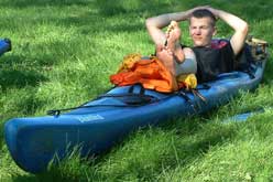 Also im Boot einzuschlafen, ist definitiv zu unbequem.