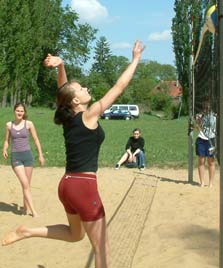 Maria greift an