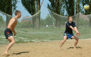 Christian S. bei der Annahme