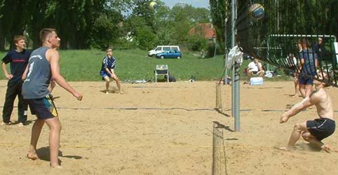 Sascha S. schnell, wie ein Blitz