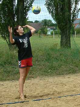 Aufschlag Julia W.