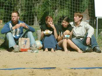 Florian, Jennifer, Joyce und Robby