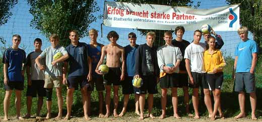 alle m&auml;nnlichen Finalteilnehmer 2005