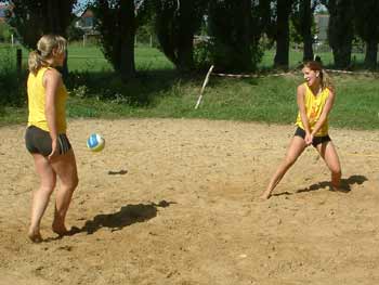 zwischen Carolin und Julia