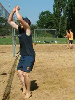 Karsten P. blockt