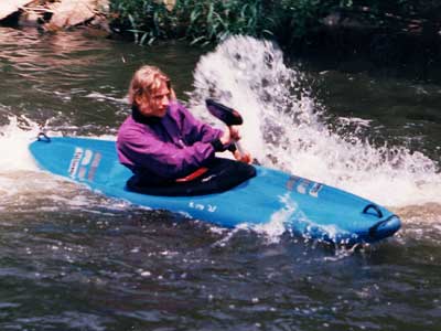 Dennis hat Spa&szlig; am Wildwasser