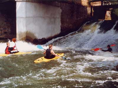 Str&ouml;mungskurs II an der Rollm&uuml;hle