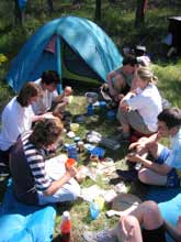 Familienfr&uuml;hst&uuml;ck bei Kittners