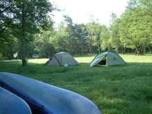 Boote und Zelte in Wernsdorf