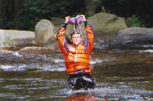 Ronald in der Oker