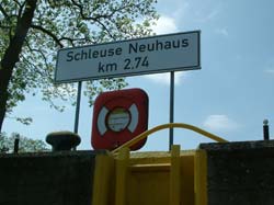 Schleuse Neuhaus
