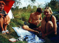 Suse, Heiko und Tine