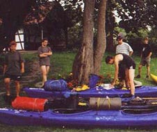 Bootsansturm in Oderberg