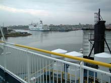 der Hafen in Trelleborg