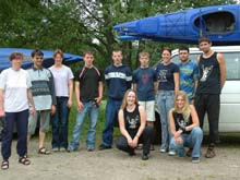 alle Teilnehmer der Sommertour 2004